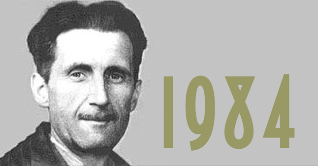 George Orwell (1903 – 1950), 1984 (1949) ile ilgili görsel sonucu
